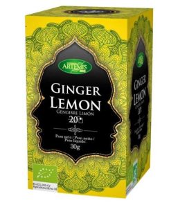 INFUSION JENGIBRE LIMON BIO 20 BOLSAS