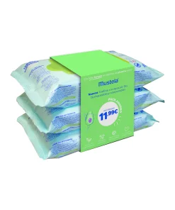 Mustela Toallitas Ecologicas 3x60uds