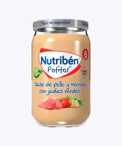 Alternative view of Nutriben Potito Guiso Pollo Ternera Judias Verdes 235g
