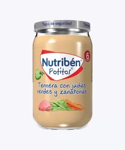Nutriben Potito Ternera Judias Verdes  Zanahorias 235g