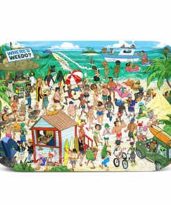 Best Buds Where’s Weedo Bandeja Para Liar De Metal Mediana 17.6×27.5 cm