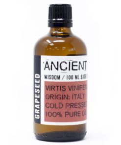 Aceite base de uva puro, 100ml. Ancient.