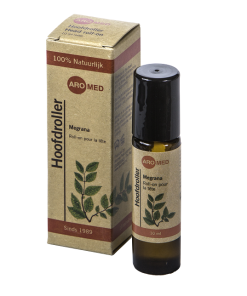 Megrana, Roll-on para la cabeza (Migraña), 10ml. Aromed