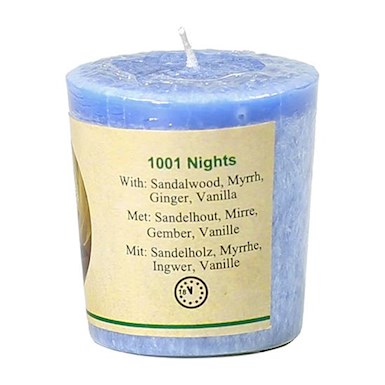 Vela Votiva Perfumada Mil y Una Noches 4,5x4cm - Imagen 2